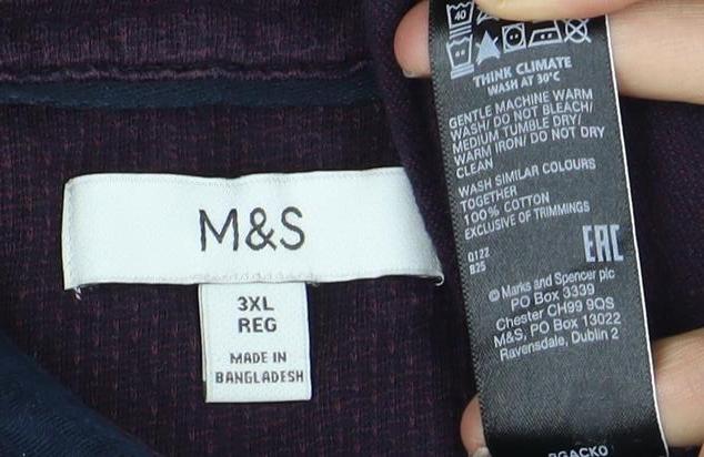 Marks and Spencer 3XL Men's Polo Multicoloured