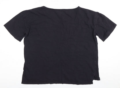 Vans Women's Black Basic T-Shirt, Size S, Casual Wear