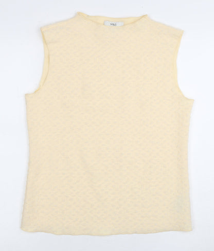 Marks and Spencer Women's Beige Sleeveless Tank