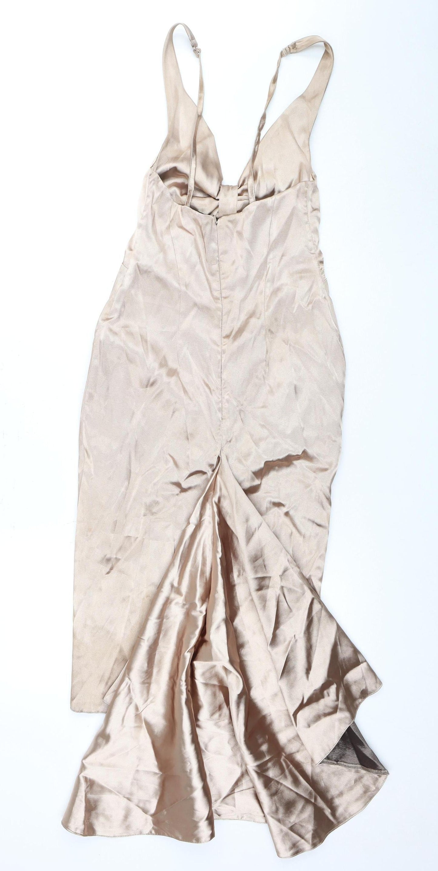 Baylis & Knight Women Beige Size 10 Slip Dress