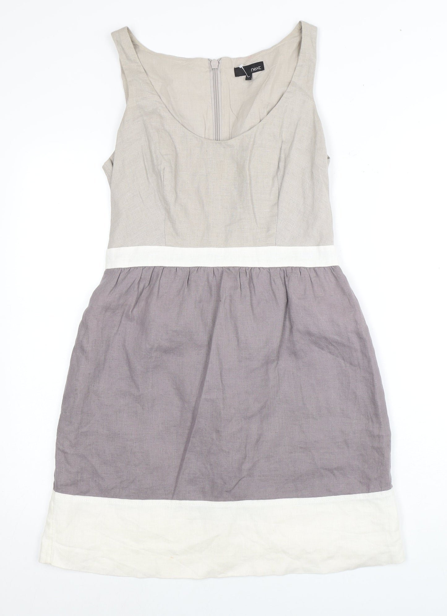 Next Women's Multicoloured Shift Dress Size 10