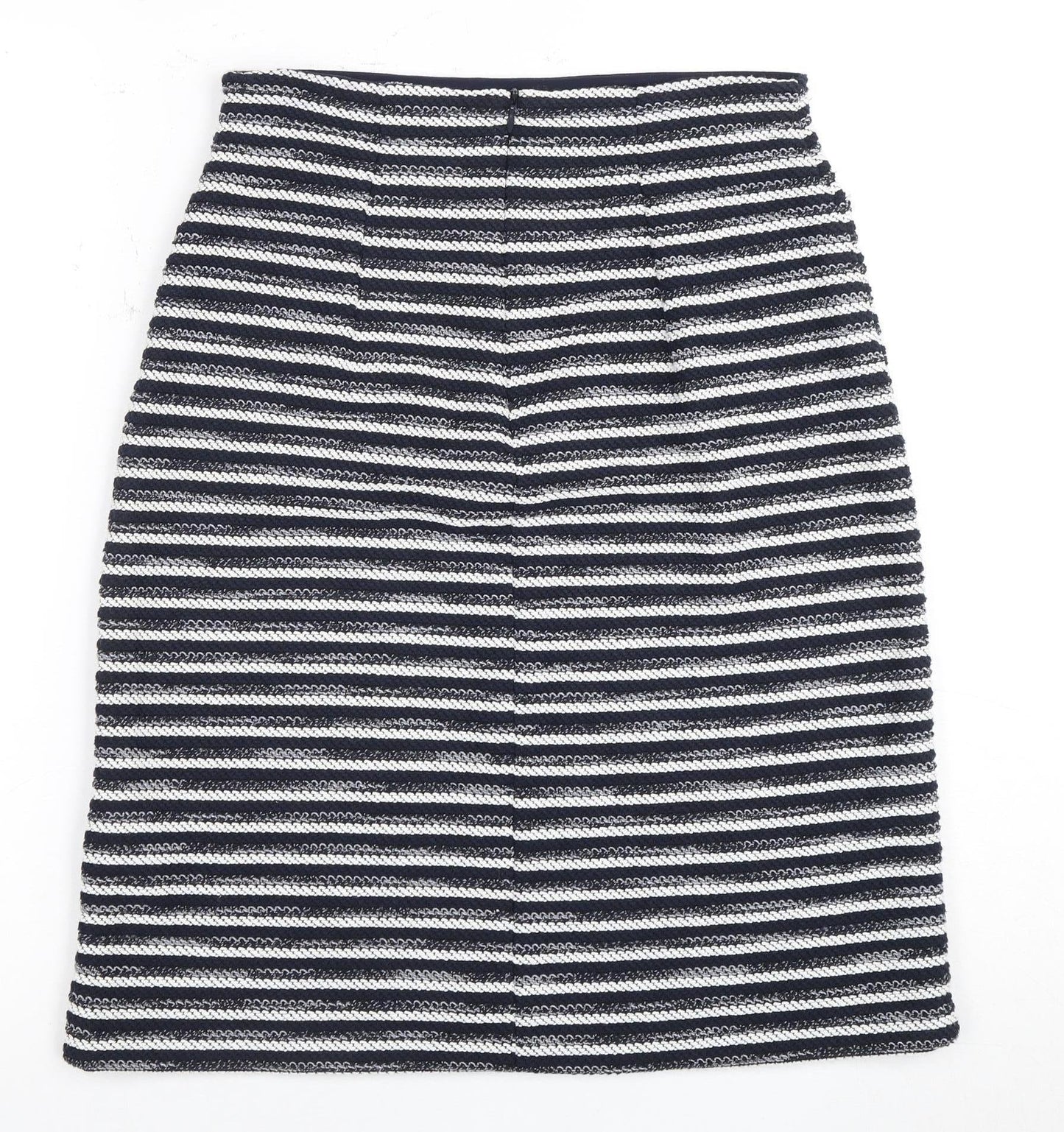 Iblues Women's Multicoloured Striped Pencil Skirt
