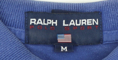 Ralph Lauren Men's Blue Polo Shirt M Casual Logo