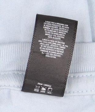 35 Colour Staple Unisex Blue Cotton T-Shirt M
