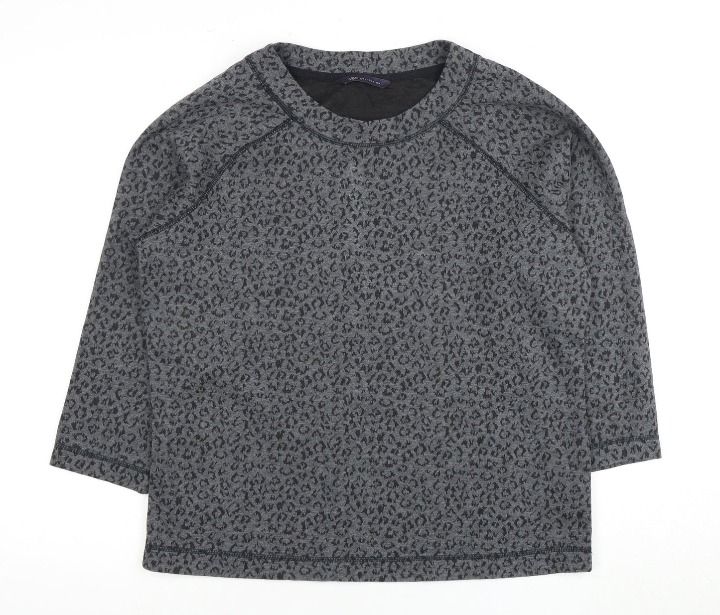 Womens UK Size 14 Marks and Spencer Grey  T-Shirt