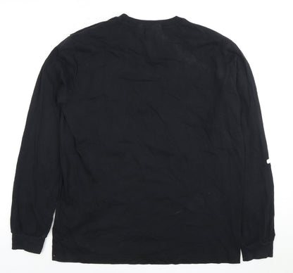 Mens UK Size S Champion Black  T-Shirt
