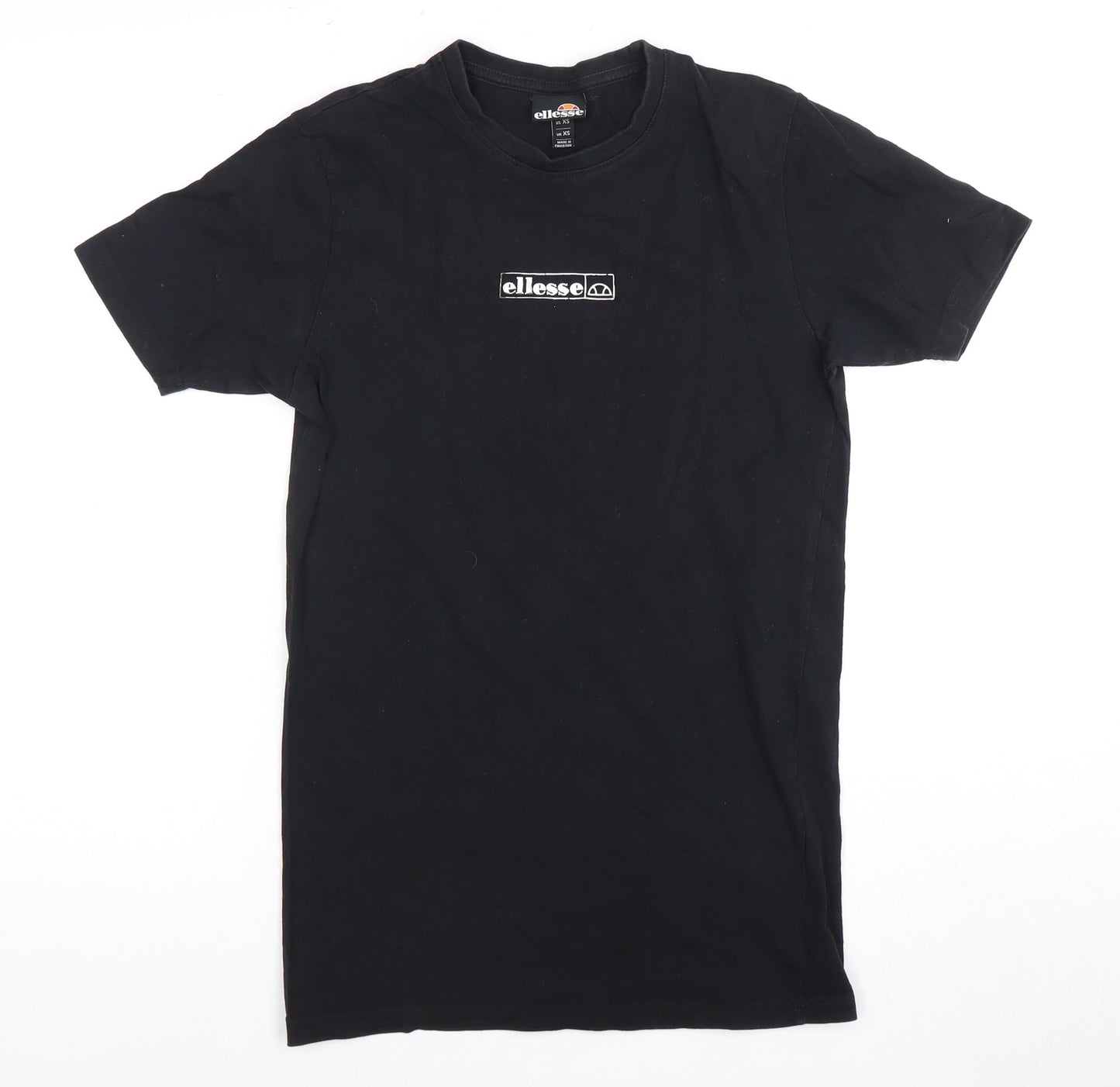 Mens UK Size XS ellesse Black  T-Shirt