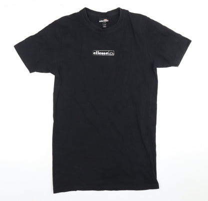 Mens UK Size XS ellesse Black  T-Shirt