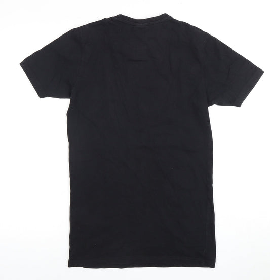 Mens UK Size XS ellesse Black  T-Shirt