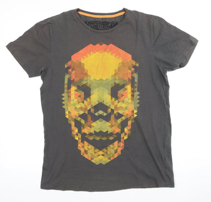 Mens UK Size M Bershka Multicoloured  T-Shirt
