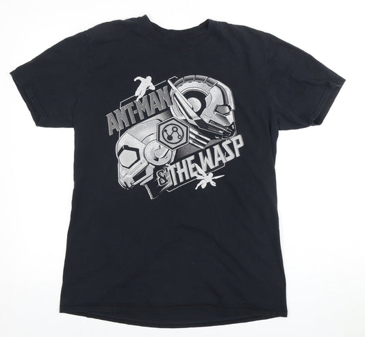 Marvel Ant-Man & The Wasp Black T-Shirt - Men's L