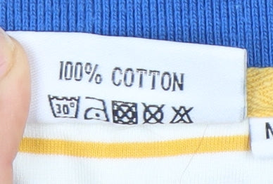 Penn Men's Blue Striped Polo Shirt M, Casual