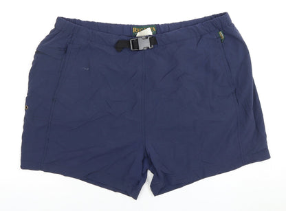 Regatta Men's Blue Shorts L with Elastic Waist