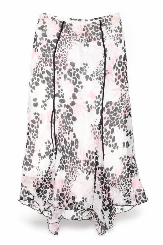 Milano Women’s Animal Print Skirt Size 16 Multicoloured