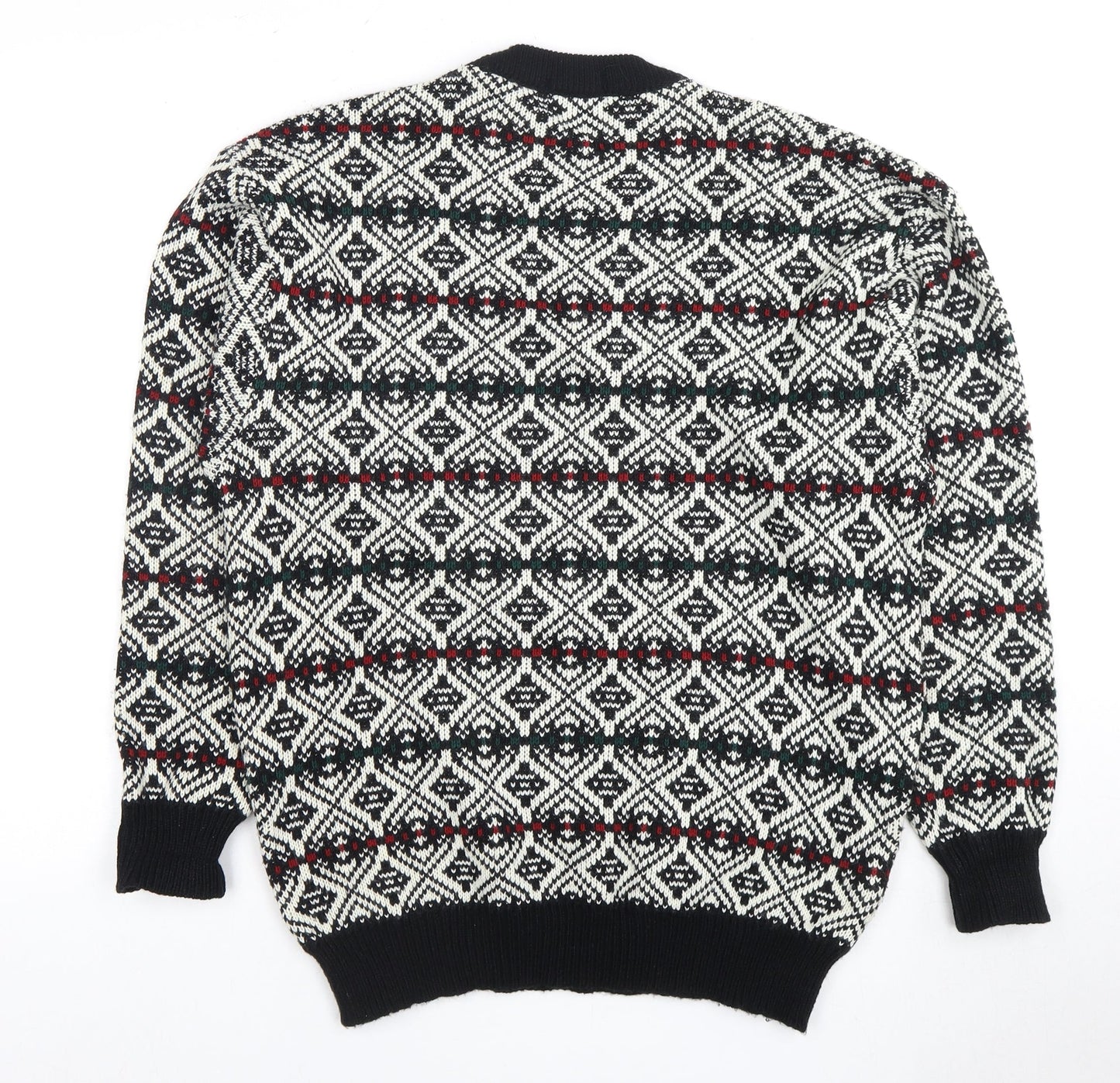 St Michael Men’s Black Medium Pullover Jumper