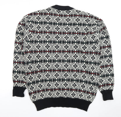 St Michael Men’s Black Medium Pullover Jumper