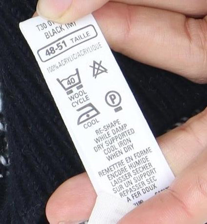 St Michael Men’s Black Medium Pullover Jumper