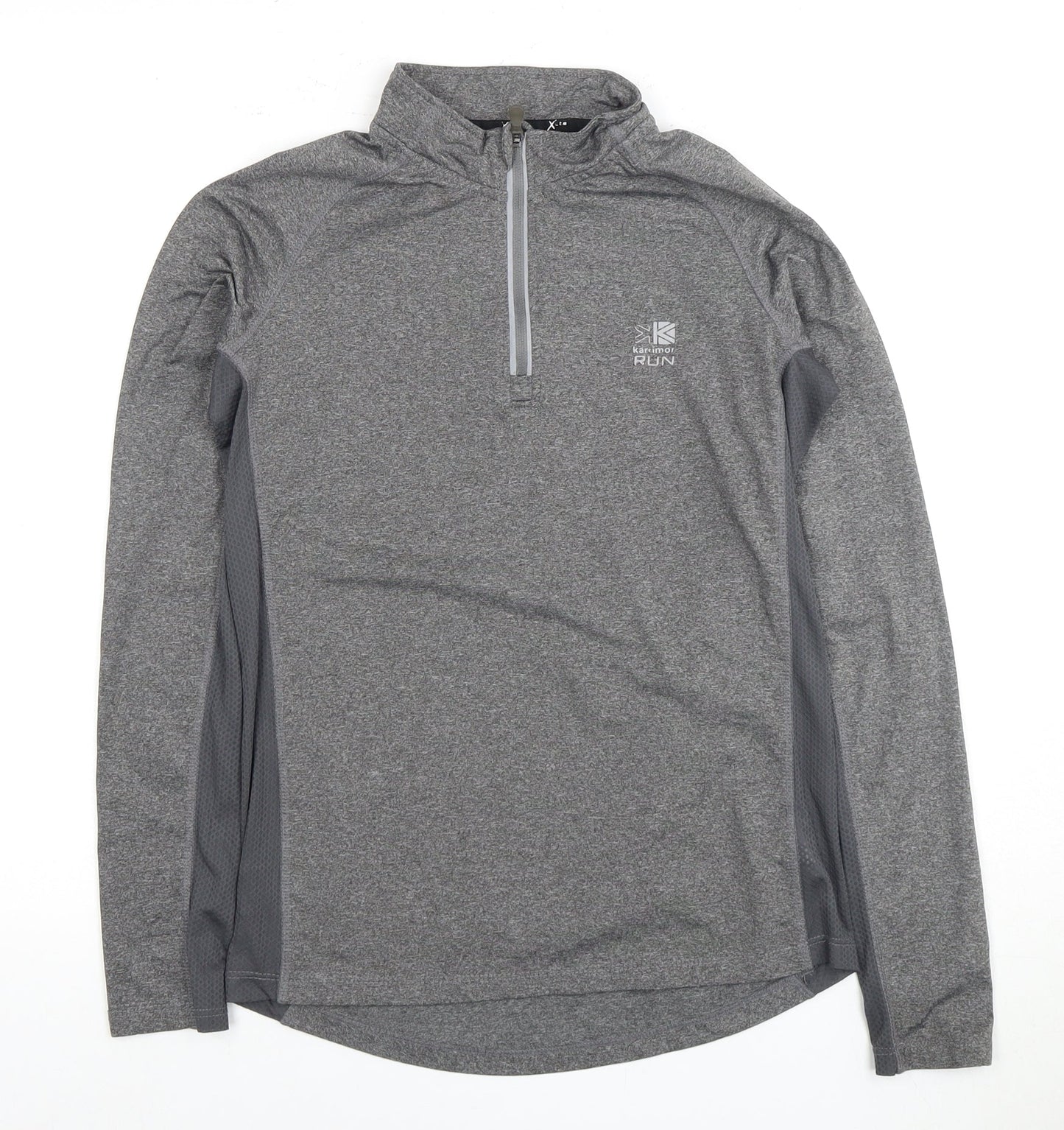 Karrimor Women's Grey Running Top Size 8 Long Sleeve