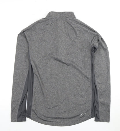 Karrimor Women's Grey Running Top Size 8 Long Sleeve