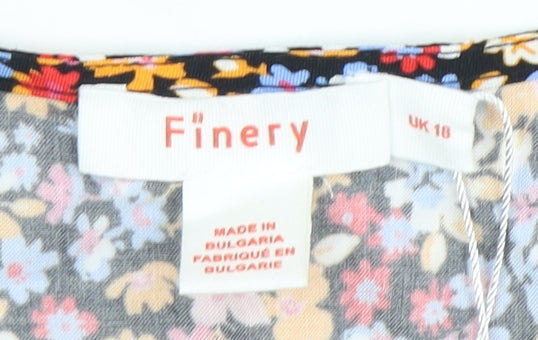 Finery Women's Multicoloured Fit & Flare Dress, Size 16