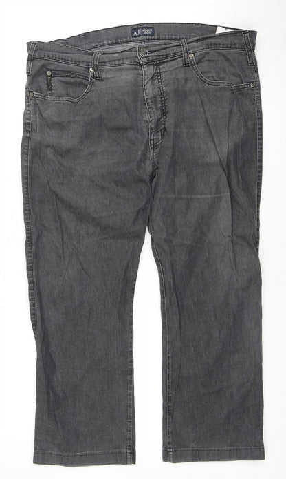 Armani Jeans Dark Grey Men's Denim Jeans Size 38
