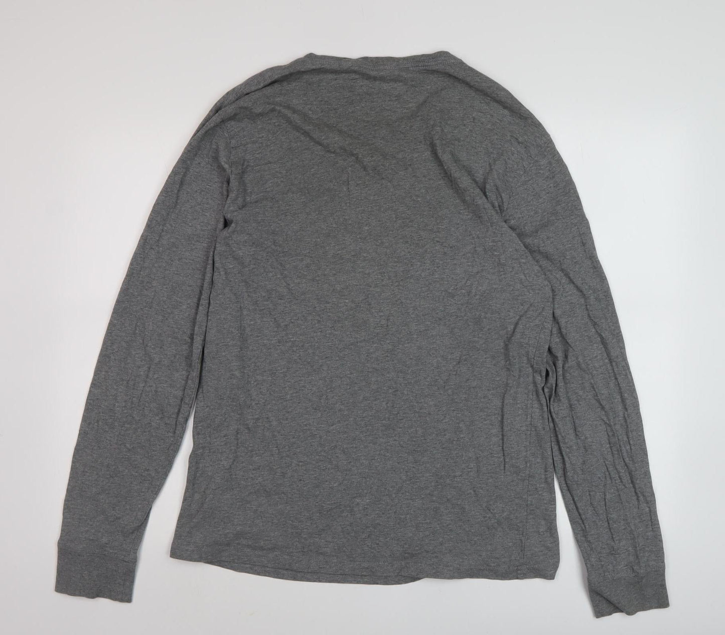 Penfield Men's Grey Graphic Print Long Sleeve T-Shirt