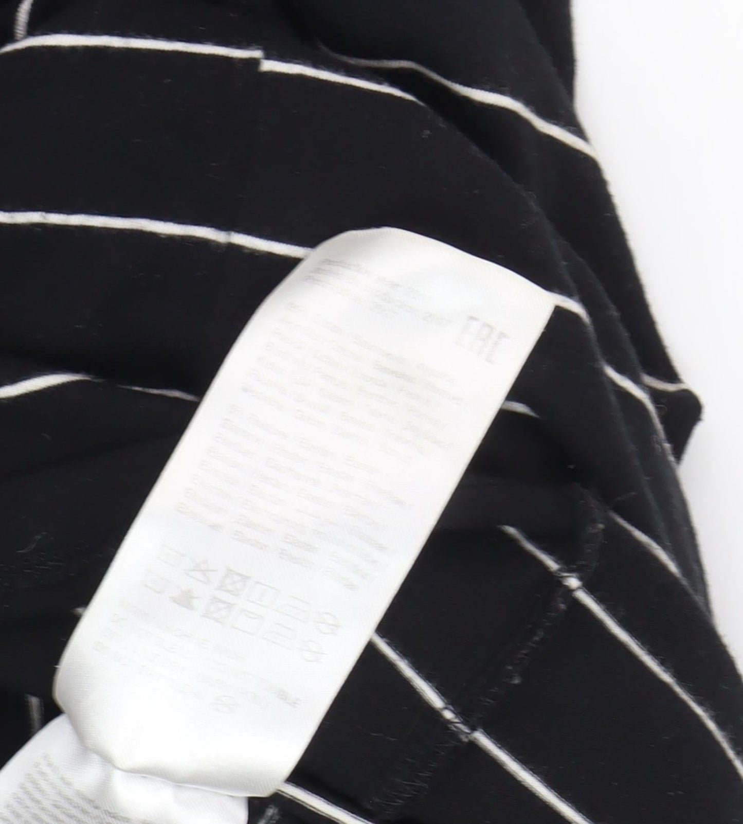 Jacqueline de Yong Women’s Black Striped Shift Dress S