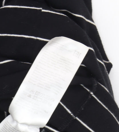 Jacqueline de Yong Women’s Black Striped Shift Dress S