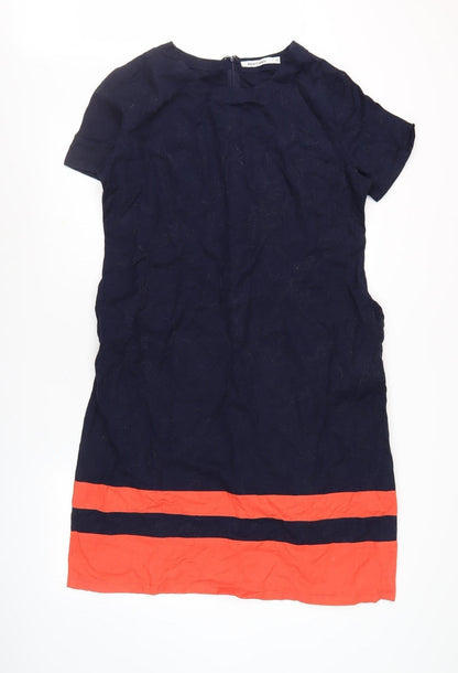 Alice Collins Women's Blue Shift Dress Size 14