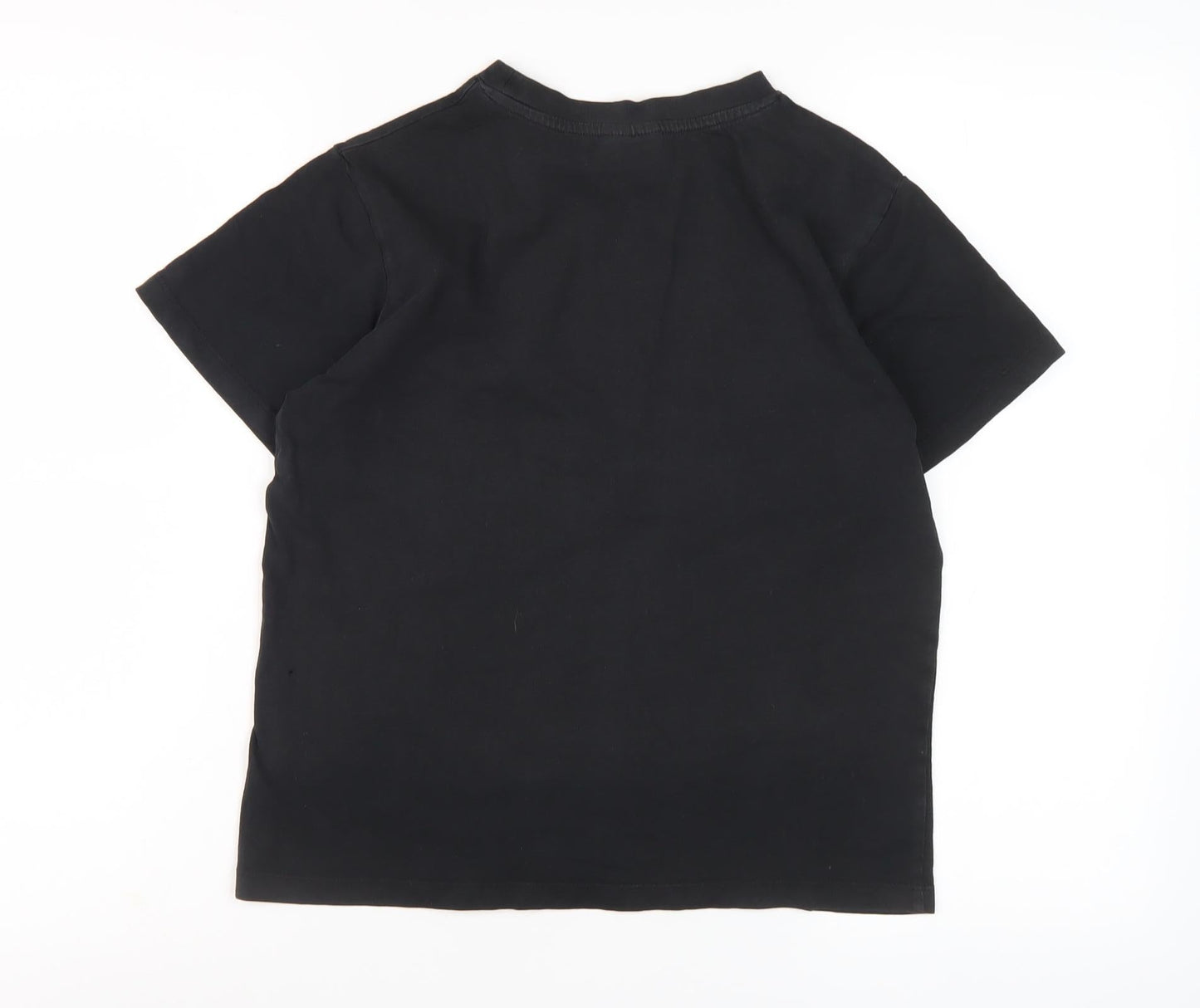 Duffs Teen Black Basic T-Shirt Size 11-12 YRS