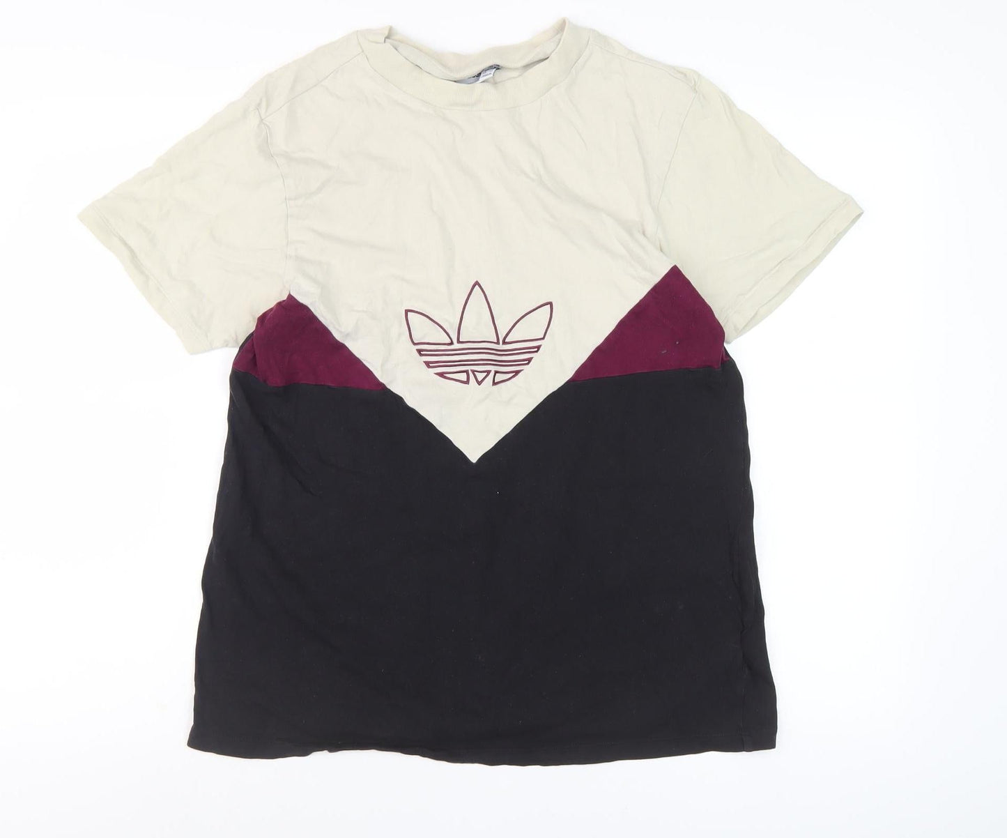 Adidas Men's Multicolour T-Shirt - Medium, Logo Style