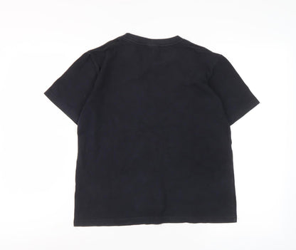 Unisex Adults UK Size L Calvin Klein Black Basic T-Shirt