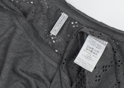 Womens UK Size 10 O'Neill Grey Basic Blouse