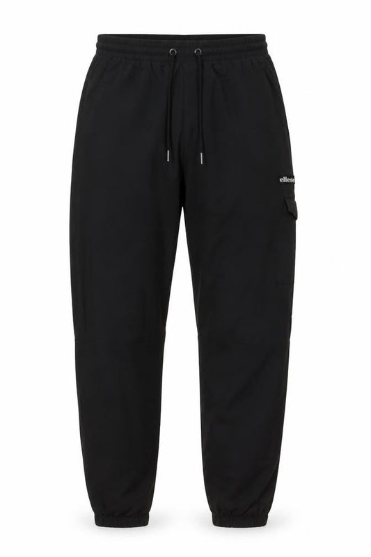 Mens UK Size S ellesse-activewear Regular Fit Jogger Black Trousers