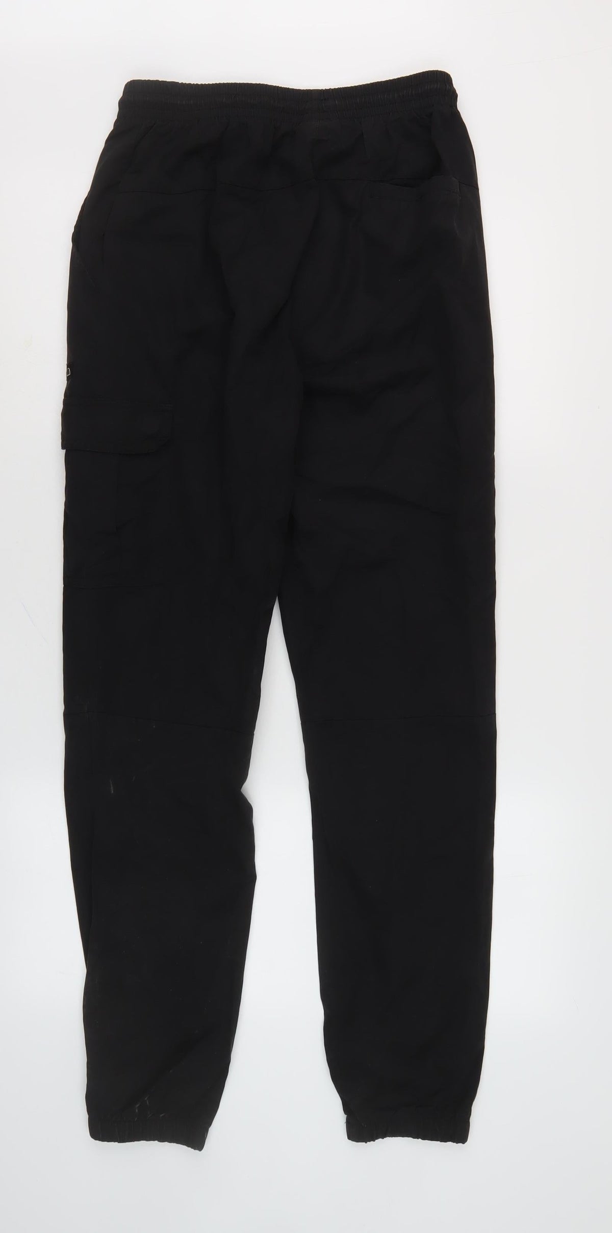 Mens UK Size S ellesse-activewear Regular Fit Jogger Black Trousers