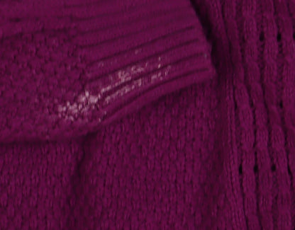 Womens UK Size S Tommy Hilfiger Purple Pullover Jumper