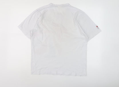 Womens UK Size S Team GB White Basic T-Shirt