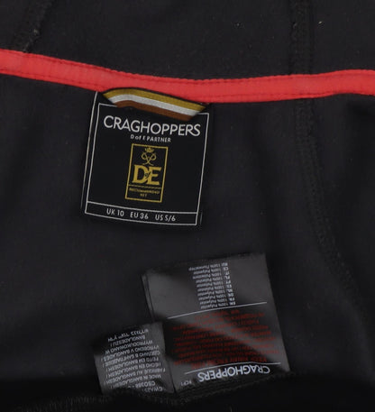 Craghoppers Women's Black Full Zip Hoodie Size 10