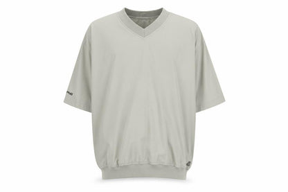PING Men's Beige Short Sleeve V-Neck Shirt L