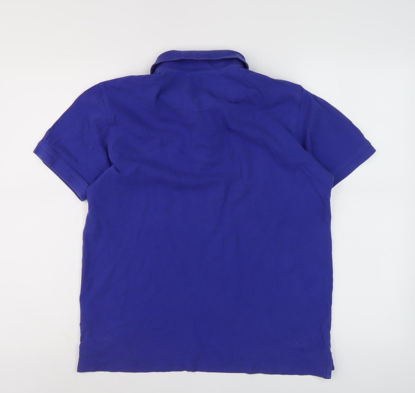Pierre Cardin Men's Blue Polo Shirt Size M