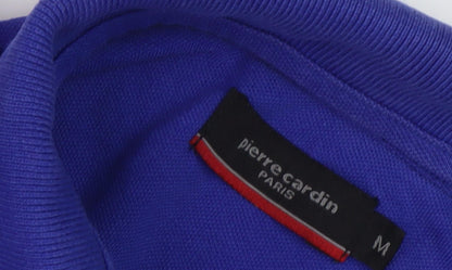 Pierre Cardin Men's Blue Polo Shirt Size M