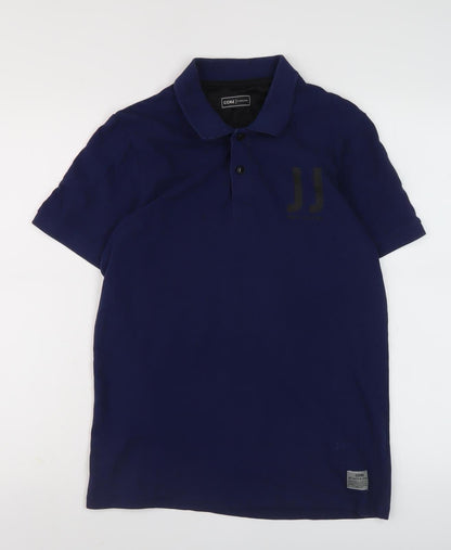 Jack & Jones Men's Blue Polo Shirt M