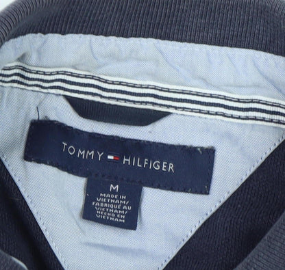 Tommy Hilfiger Men's Blue Polo Shirt, Size M, Casual Style