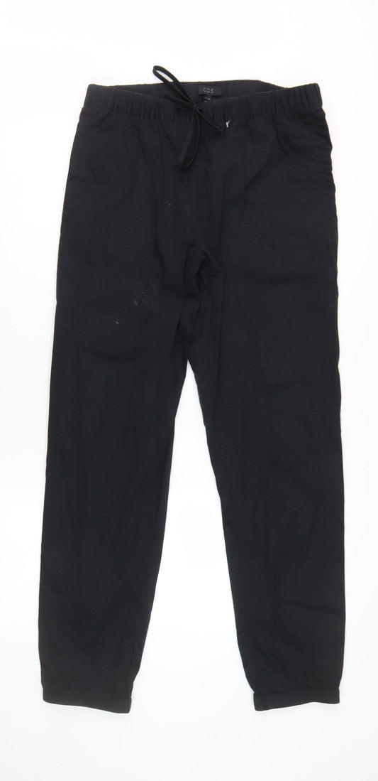 COS Men's Black M Joggers Relaxed Fit