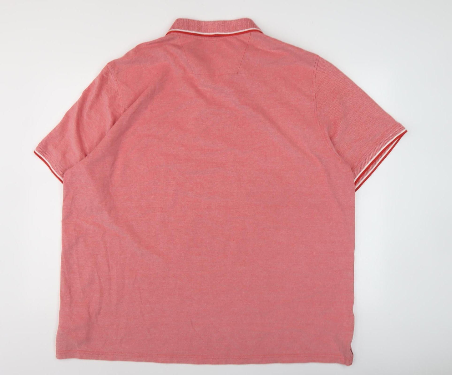 Maine New England Men's Red Polo, 2XL, Short Sleeve