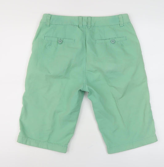 KOCMOC Men's Green Chino Shorts Size 30 Casual Style
