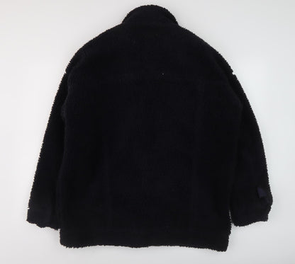 Unisex Adults UK Size M Monki Black Basic Jacket