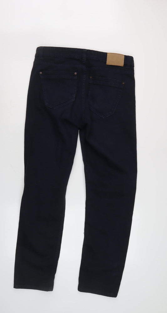 Mishmash Men's Slim Black Jeans 33W 34L Stylish Design