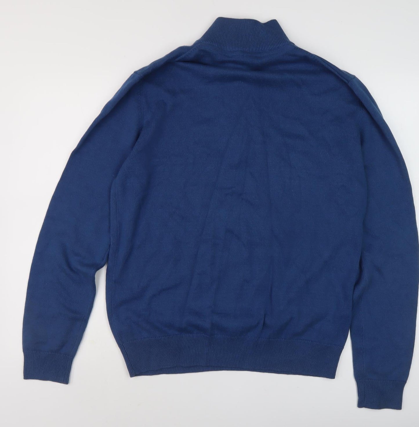 Crew Clothing Co. Men's Blue Pullover Jumper L