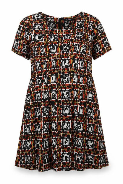 Simply Be Women Multicoloured A-Line Dress Size 16